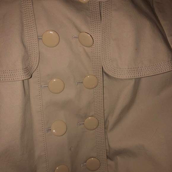 Now on Cyber sale Like New y2k  Juicy Couture short trench jacket - Picture 6 of 6